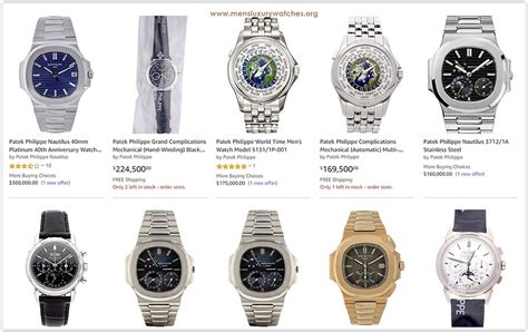 patek philippe watches price amazon
